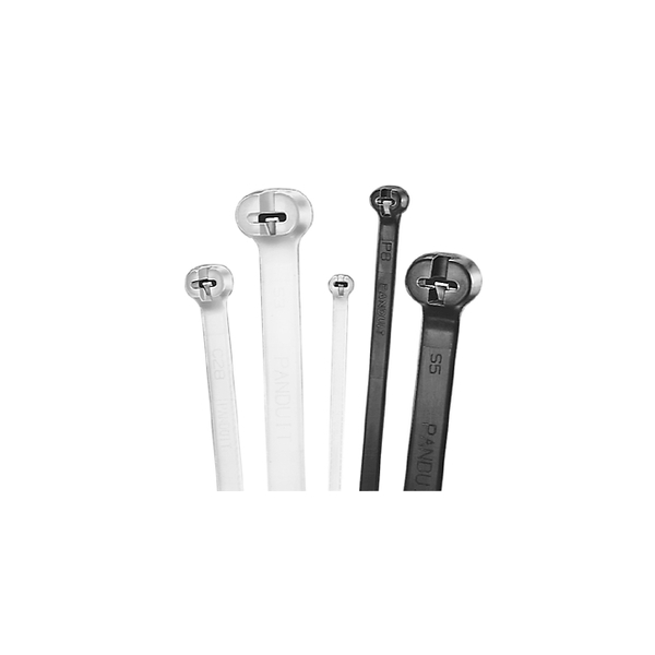 Panduit CABLE TIE 15.1" 50LB, 4" BUNDLE DIAMETER, NATURAL 100/PK ROHS, PK 100 BT4S-C